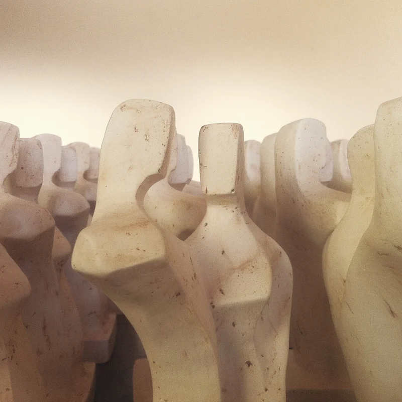 Escultura en Yeso para boda